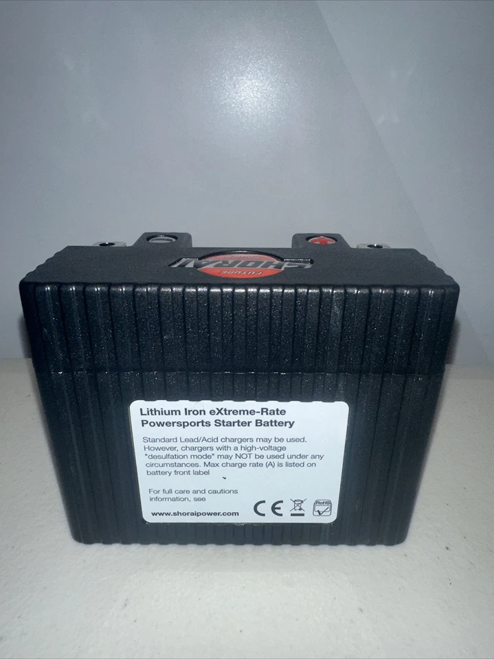 Batería de litio de hierro de velocidad extrema Shorai - LFX14A2-BS12 Foto 2 de 3