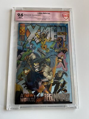 X-MEN ALPHA: CBCS 9.6 Marvel Newsstand Edition 781/1500 A New World! Stan Lee  