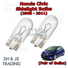 For Honda Civic Front Sidelights / Parking Lights Side Light Bulb Bulbs (05-11)