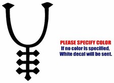 Alchemy Amalgamation Symbol Graphic Die Cut decal sticker Car Truck Boat 12"