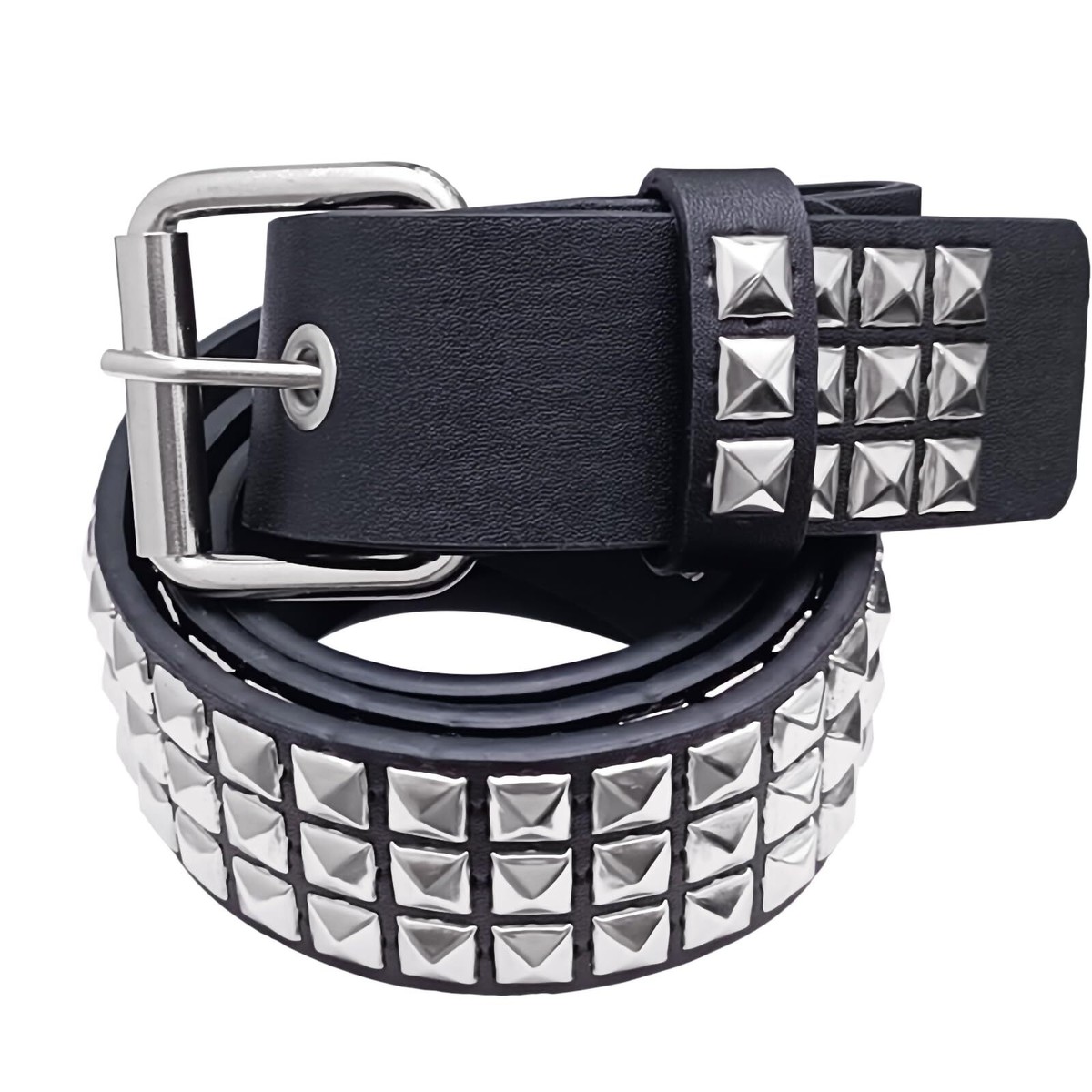 Studded Belt Punk Belt Y2K Goth Rivet Belts For Women Unisex  display picture 2