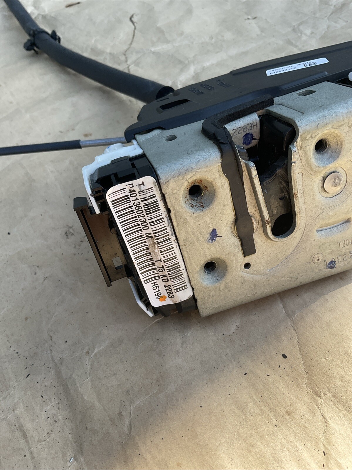Maserati Quattroporte 2014-2016 REAR+LEFT Door lock actuator