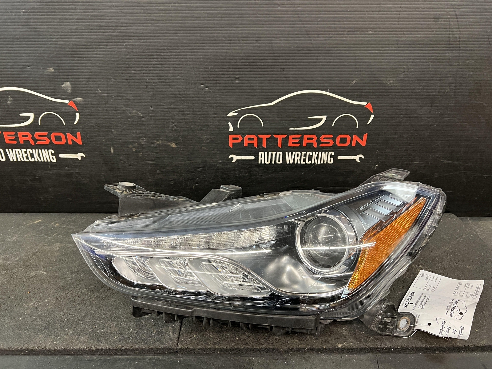 16 MASERATI GHIBLI DRIVER LEFT FRONT HEAD LIGHT LAMP HIGH INTENSITY XENON