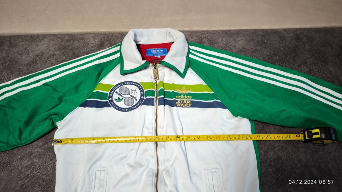 ジャケット・アウター Star Wars Rare Tennis Adidas Jacket Vintage Star Wars Reversible Rare Tennis zip up ADIDAS