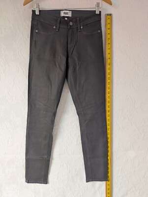 PAIGE Verdugo Ankle Skinny Jean グレー PAIGE Women's Size 25 Verdugo ankle Mid Rise Ultra Skinny