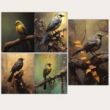 ReDesign Prima AVIAN DREAMSCAPE Tissue Decoupage Paper for Furniture (3 Pack)