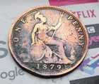 1879 Victoria Penny — photo from another recent sale