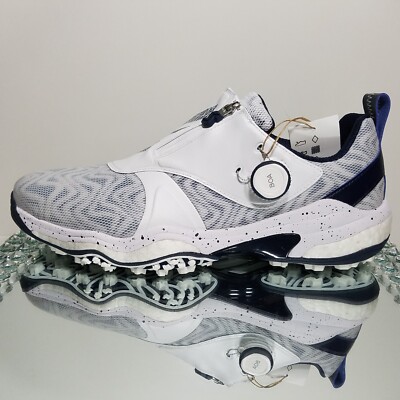 Adidas CodeChaos BOA 25 Cloud White Navy Golf Shoes - Men s Size 11.5 - IH5142