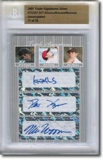 Kevin Ahrens * Pete KOZMA * Nick Noonan * Autograph Rookie Auto BGS #/25