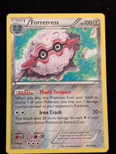 Forretress 60/106 Flashfire Reverse Holo Pokemon Card - NM