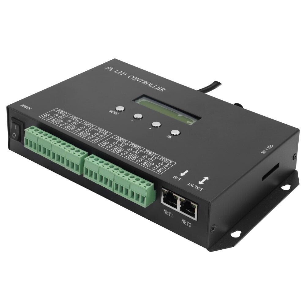 H807SA H807SBWifi 8/4 Ports DMX/Artnet to SPI LED Pixel Controller