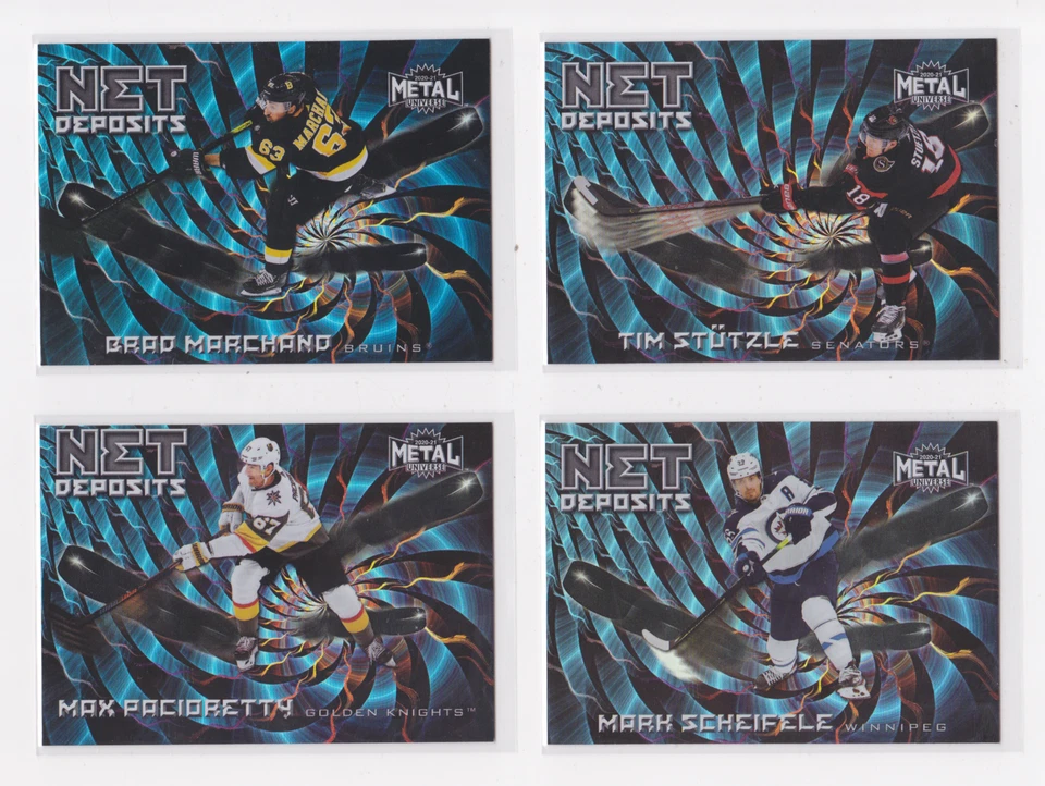 2020-21 SKYBOX NHL METAL UNIVERSE NET DEPOSITS INSERT - DROP DOWN LIST - Image 3 of 4