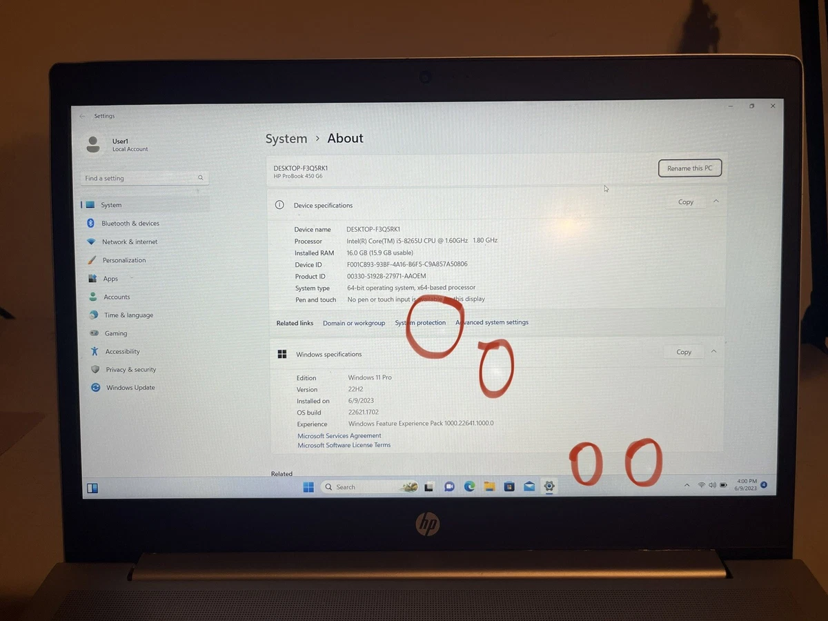HP Probook 450 G6 15.6