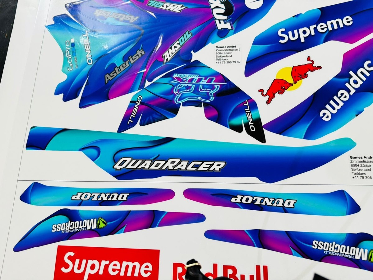 Kit Graphique Complet Autocollants Décalcomanies Pour Quad Pentora 125cc - Personnalisation