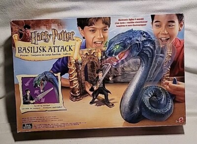 Mattel - Harry Potter BASILISK ATTACK Playset (Electronic) 2002 - New - Sealed 