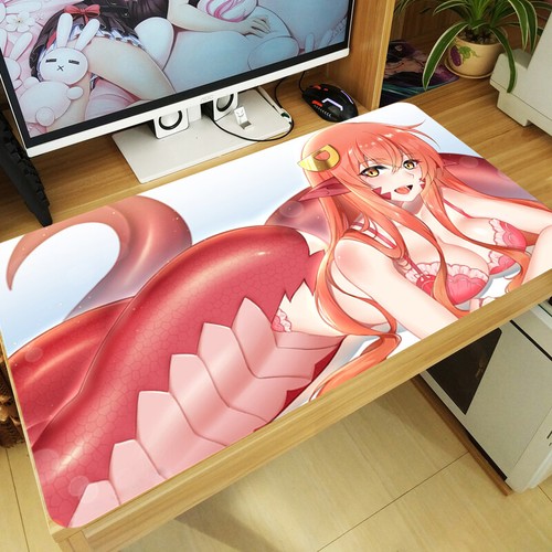 Anime Monster Musume Mauspad Miia Tastatur Arbeitsmatte Spiel Spielmatte 70x40cm - Bild 1 von 4