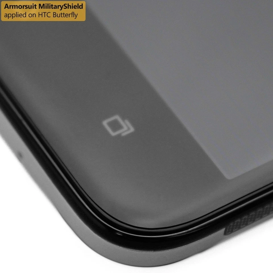 [2 Pack] ArmorSuit MilitaryShield HTC Butterfly Screen Protector HD Clear - Image 3 of 4