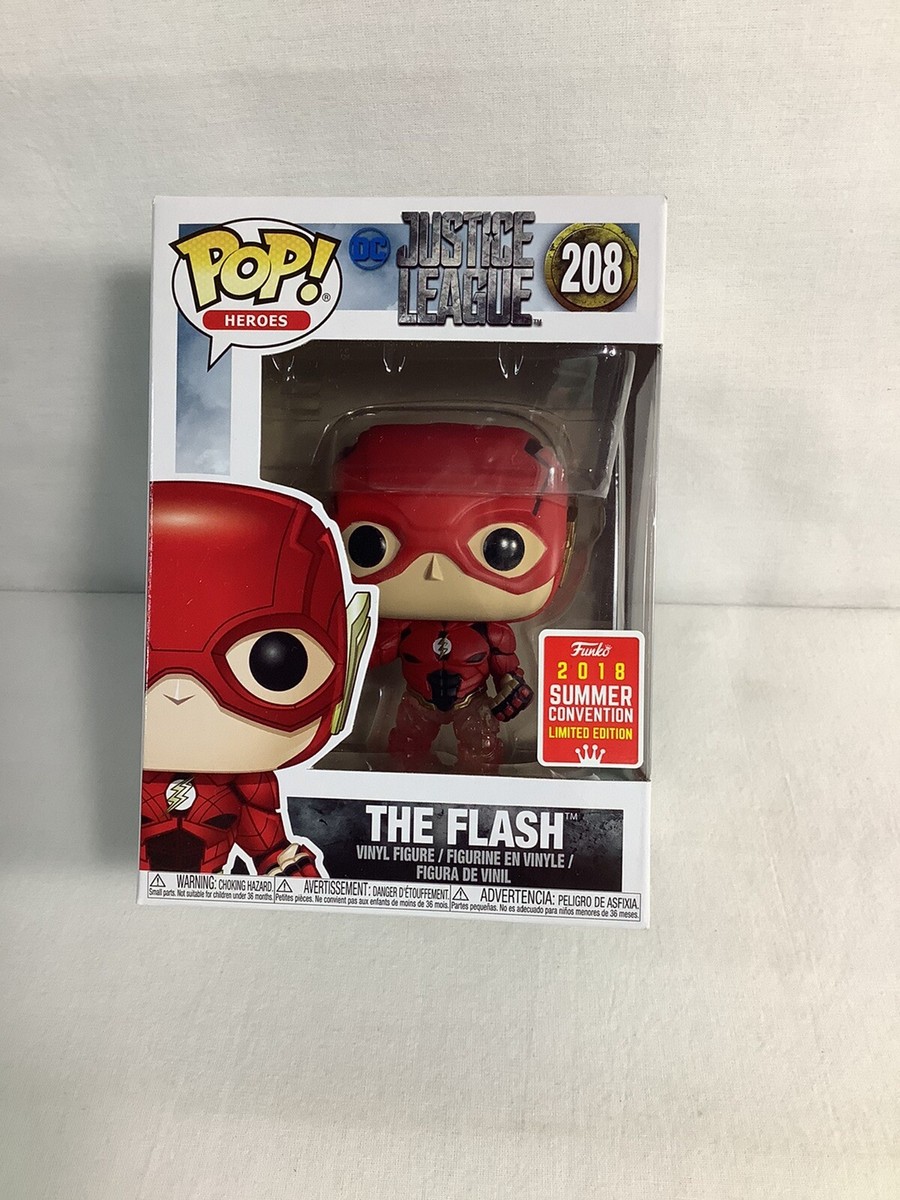 Funko Pop! The Flash #208 DC Justice League SDCC 2018 New