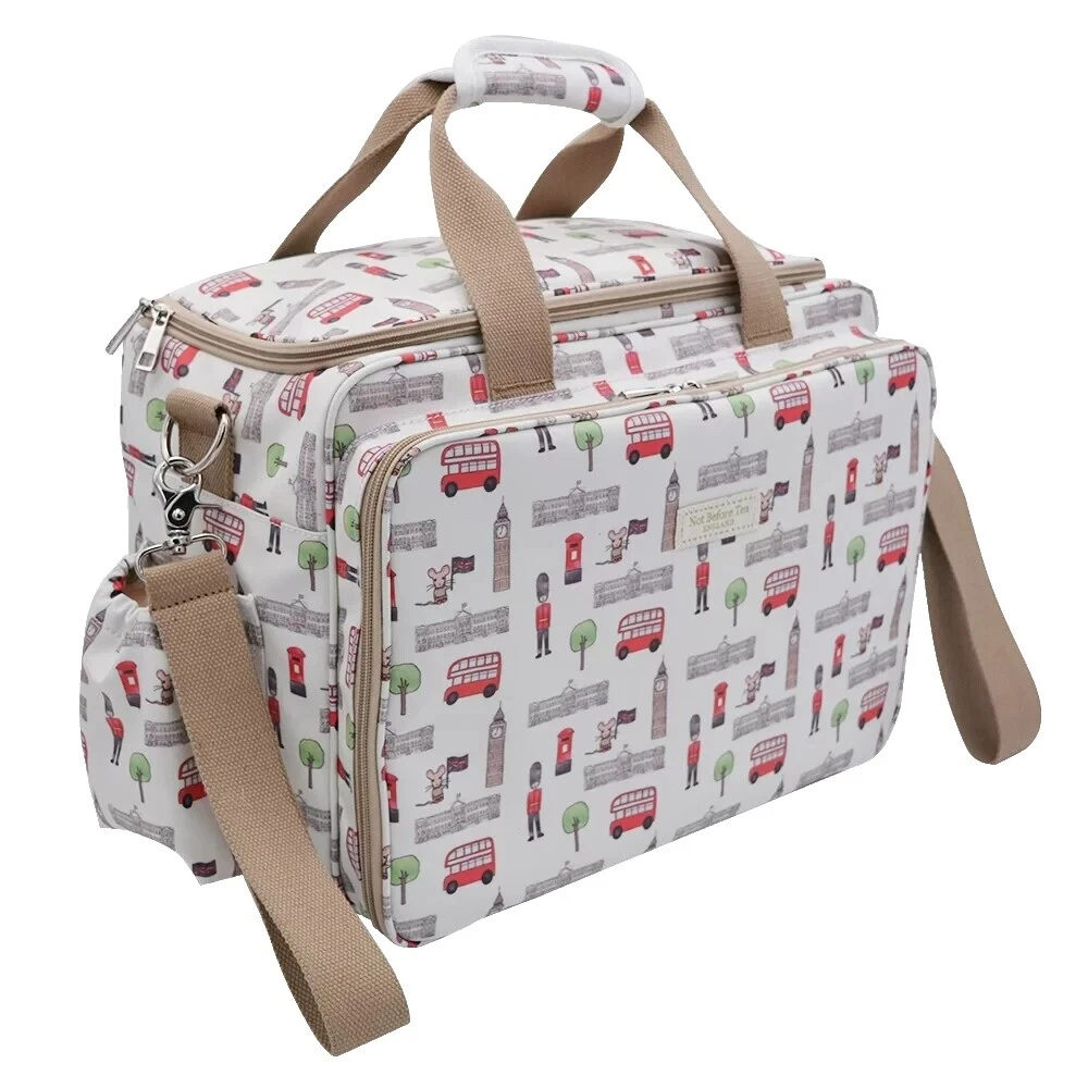 White Diaper Totes