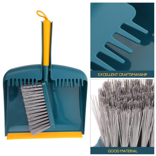 2 Sets Zweiteiliger Besen Tragbarer Handhelder Kleiner Mit Dustpan - Afbeelding 4 van 12
