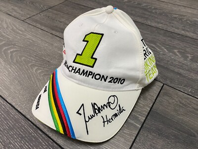 2010 WORLD CHAMPION JOSE ANTONIO HERMIDA CROSS-COUNTRY WORLD CHAMPIONSHIPS CAP