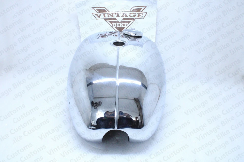 Gas Tank For Bsa A65L 4 Gallon 1968-1970 In Chromed With Cap (Fuel Tank) - Image 4 of 4