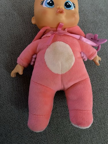 Winzige Kuscheltiere schick 9 Zoll Babypuppe schreit echte Tränen weinen Babys rosa (Flamingo) - Bild 3 von 5