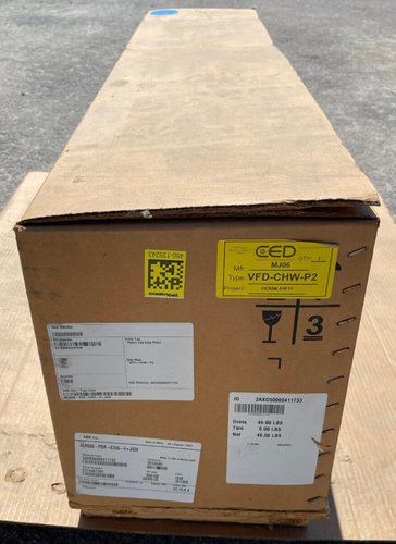 ABB ACH580-01-07A6-4 + 0J400 + P922 3-PH 5HP 7.6A 480V VFD - Picture 2 of 14