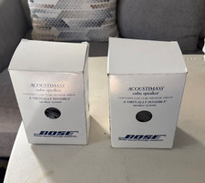 Bose Acoustimass Double Cube Black Speakers Set of 2 Brand New In Box NIB