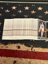 2024 Bowman Draft Baseball Ryan Sloan Base 1st Paper Lot Of 100