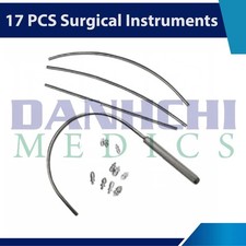Vascular Set Fistula Tunneler Set of 17 PCS Surgical Instruments