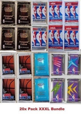   ULTIMATE XXL BUNDLE 20x Vintage Packs - NBA 1989 94 BASKETBALL    PSA