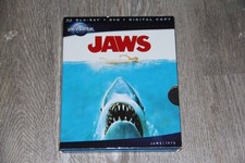 Jaws (Blu-ray/DVD, 2012, 2-Disc Set, Universal 100th Anniversary) LN w Slipcover
