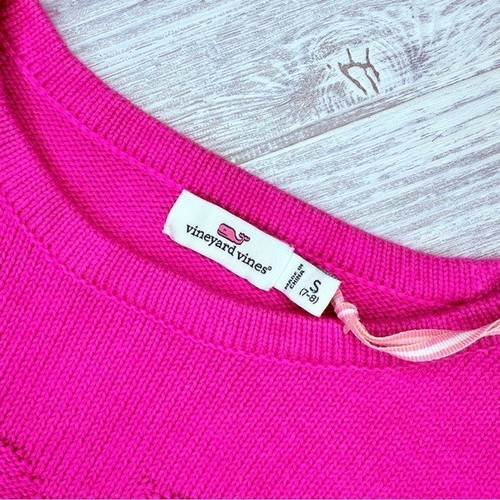 Maglione camicia balena manica lunga rosa Vineyard Vines XS 7-8 maglia balena nuova con etichetta - Foto 4 di 7