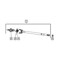 Genuine Mopar U-Joint Kit 68643842AA