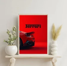 Ferrari Poster – Luxury Car Wall Art Printable 2