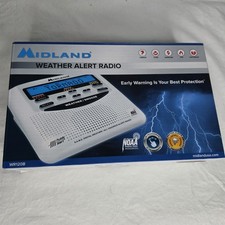 Midland Weather Alert NOAA Radio Model WR120B S.A.M.E. PUBLIC ALERT NIB