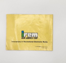 Kickle Cubicle Nintendo NES Instruction Manual ONLY