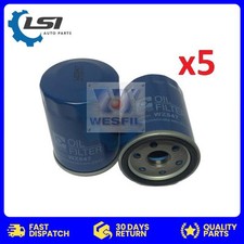 5x Wesfil Oil Filters for Honda Accord Civic CRV Jazz Odyssey Z547
