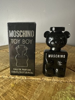 MOSCHINO TOY BOY EAU DE PARFUM MINI SPLASH FOR MEN 0.17 Oz / 5 ml Collector s Ed