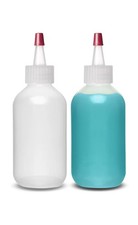 ljdeals 2 oz Plastic Squeeze Bottles with Yorker Caps, for natural