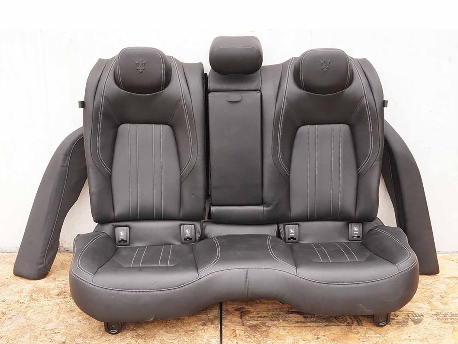 2014 - 2017 MASERATI GHIBLI S M157 SEAT LEATHER BUCKET CUSHION FRONT REAR SET