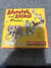 Vintage Castle Films 8mm Adventure And Animal Movies With Original Box