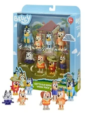 Bluey Gotta be Done Work 8 Pack Figure Set New in Package