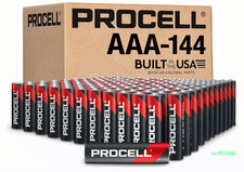 AAA Alkaline Batteries 144-Pack, 1.5V Industrial, ANSI/IEC Tested