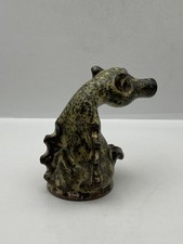 Vintage Sutton Pottery Malcolm Flatman Very Rare Studio Pottery Dragon Figurine 
