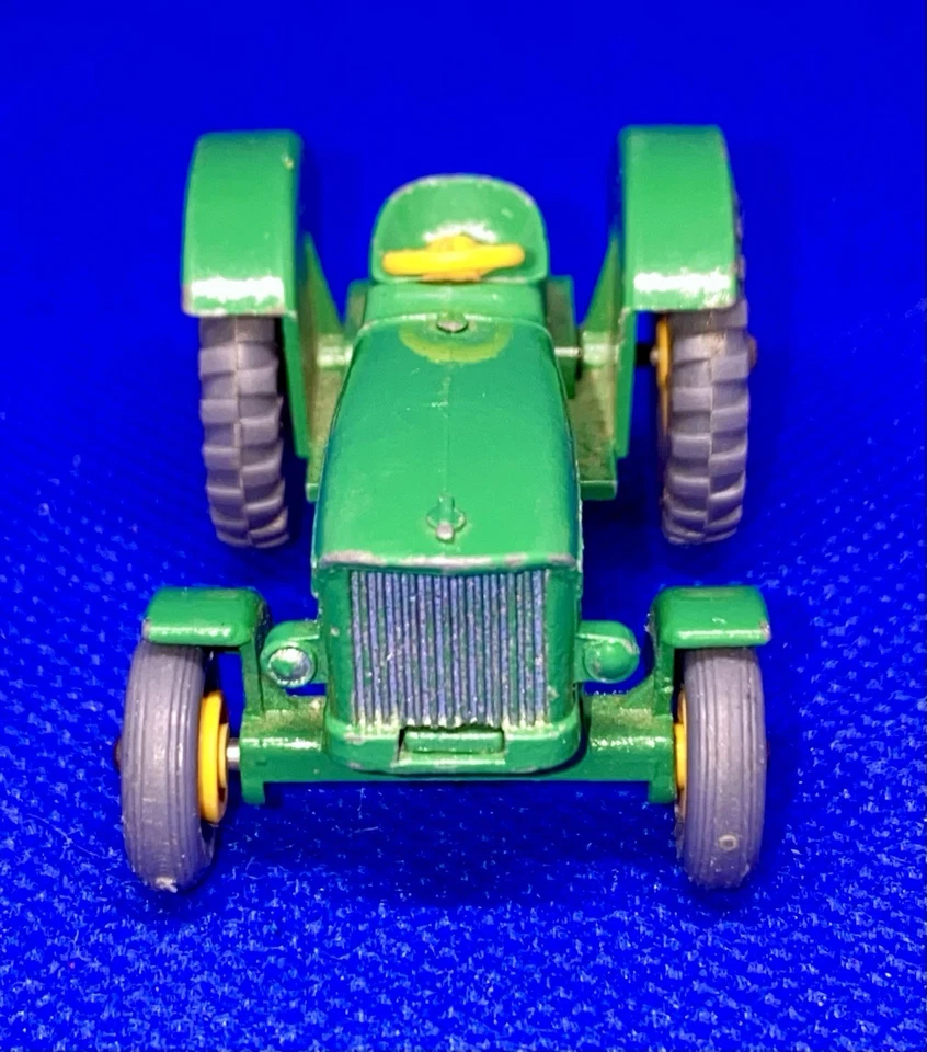 Tractor y remolque John Deere Matchbox de colección No. Lesney verde años 60 50-51 Foto 3 de 4