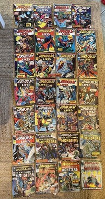Dracula Lives & Legion of Monsters Comics Bundle Marvel UK Job Lot