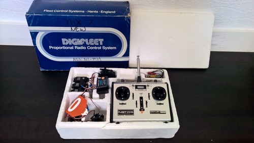 DIGIFLEET PCM Transmitter set vintage plane helicopter Fleet controller system M - Picture 3 of 14