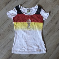 Fußball T-Shirt Fifa WM 2014 Brasilien/Deutschland/DFB Gr. XS 32/34 Girls 